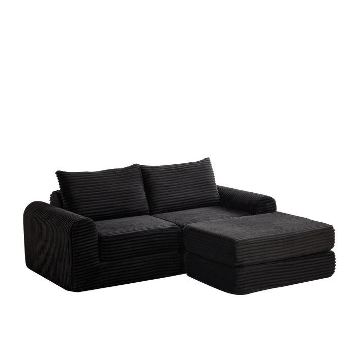 Canapé Compressé 2 Places - homavodiscount
