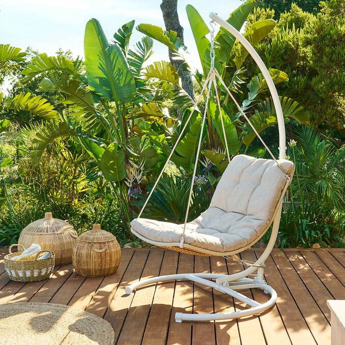 Fauteuil suspendu DILMAU Argile