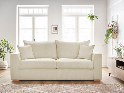 AUGUSTIN Canapé droit convertible ouverture express - homidiscount