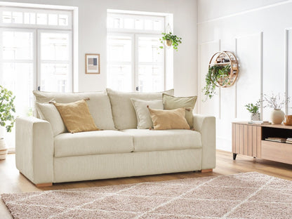 AUGUSTIN Canapé droit convertible ouverture express - homidiscount
