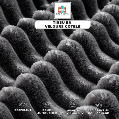 Canapé 3 Places compressé - homavodiscount