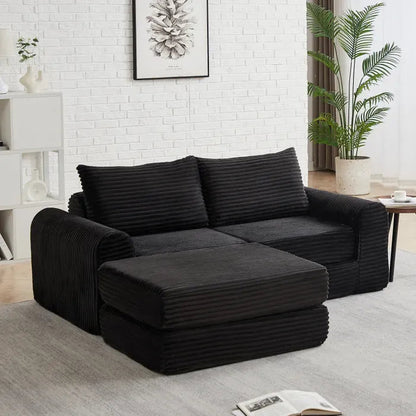Canapé Compressé 2 Places - homavodiscount