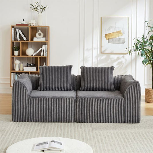 Canapé compressé 2 places - homavodiscount