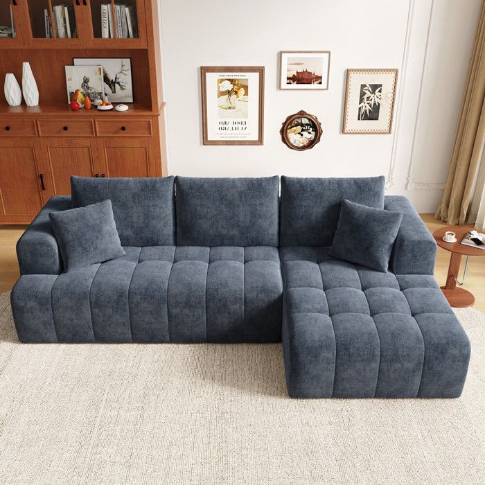 Canapé d'angle compressé - homavodiscount