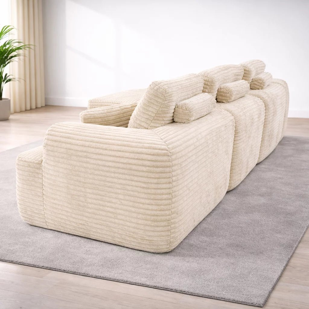 Canapé d'angle compressé - homavodiscount