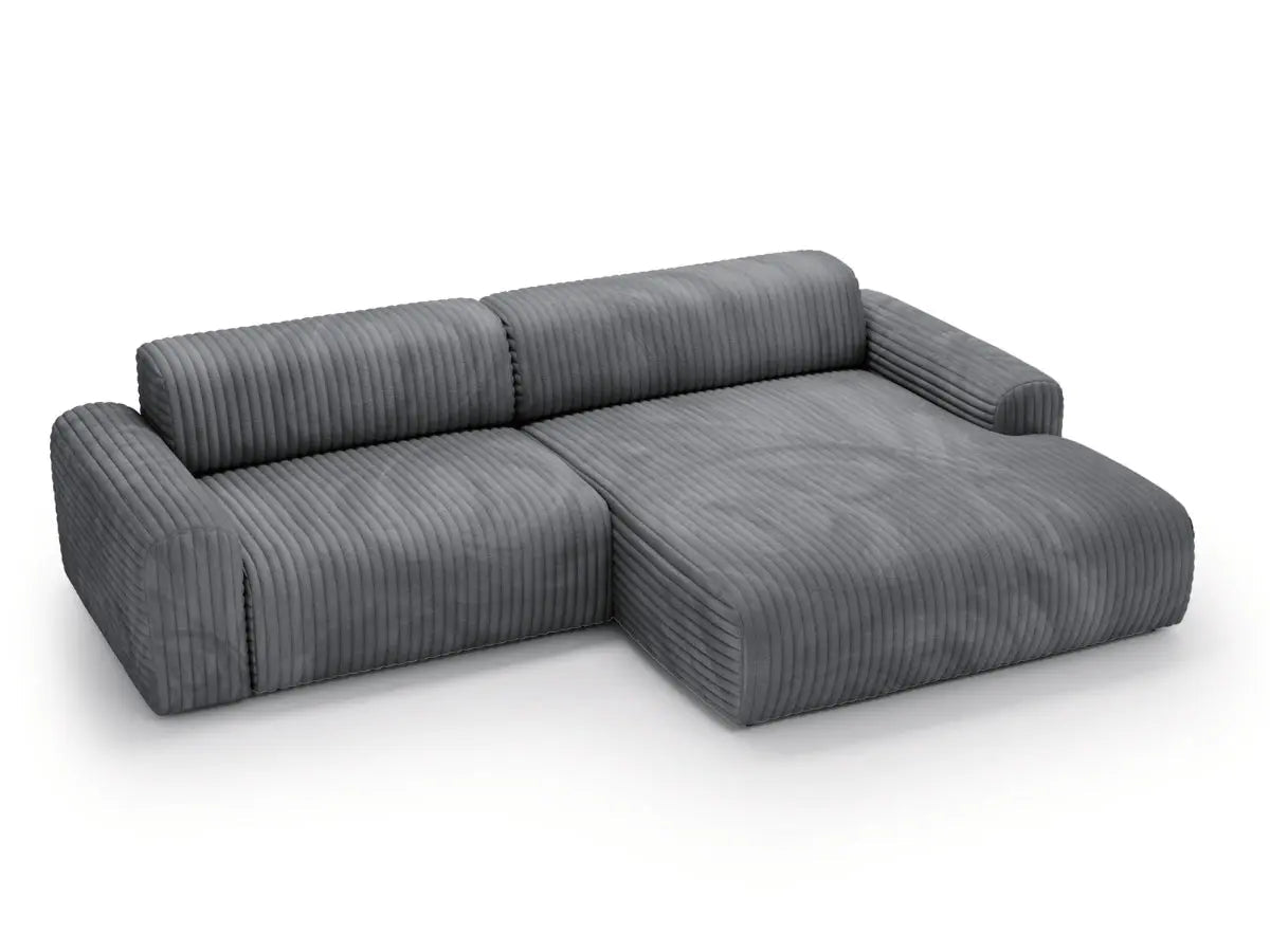 COURCHEVEL Canapé avec grande méridienne - homidiscount