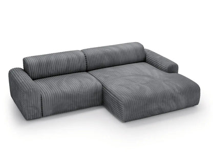 COURCHEVEL Canapé avec grande méridienne - homidiscount