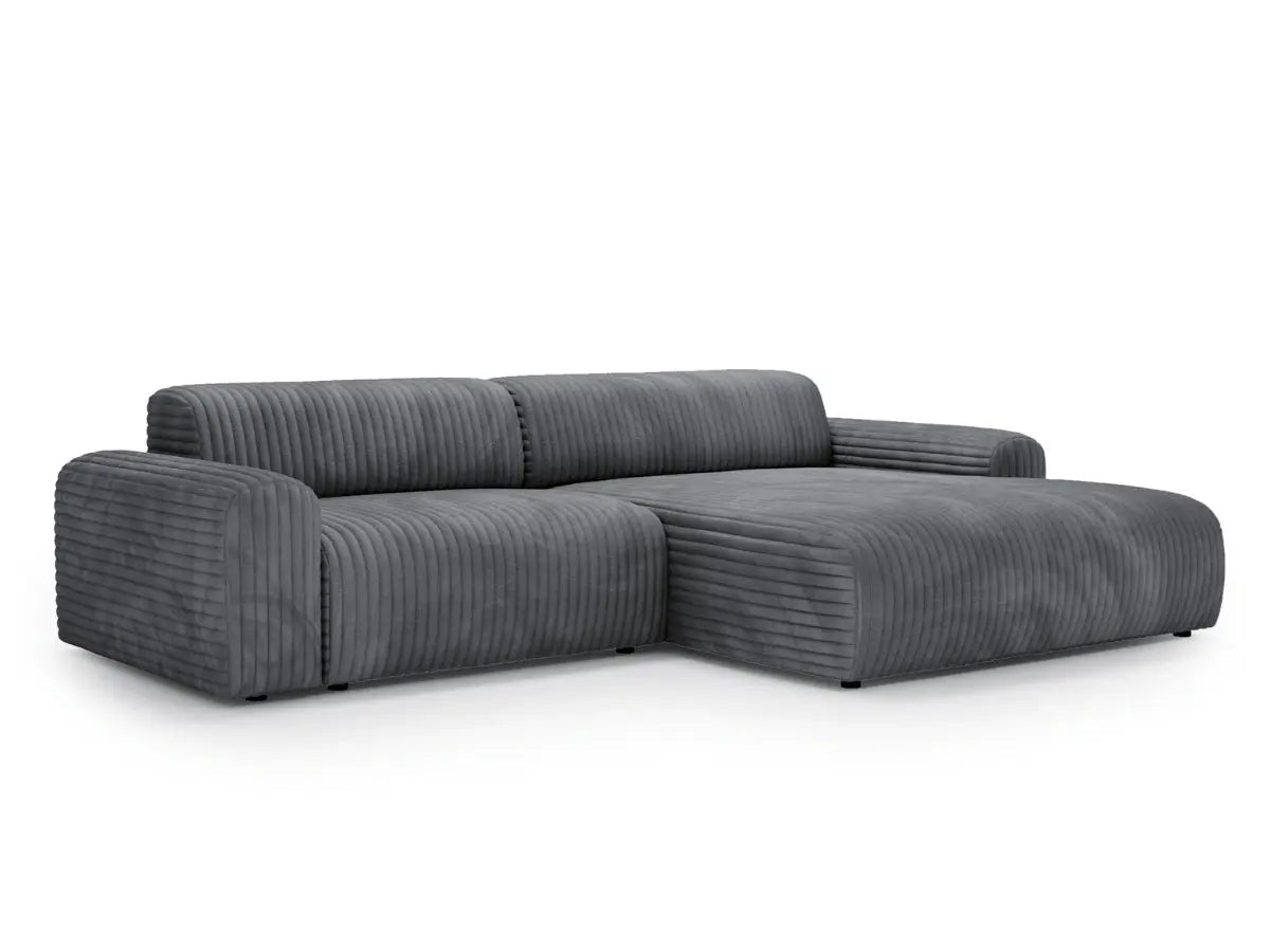 COURCHEVEL Canapé avec grande méridienne - homidiscount