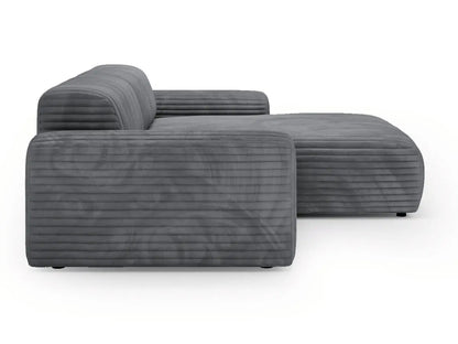 COURCHEVEL Canapé avec grande méridienne - homidiscount