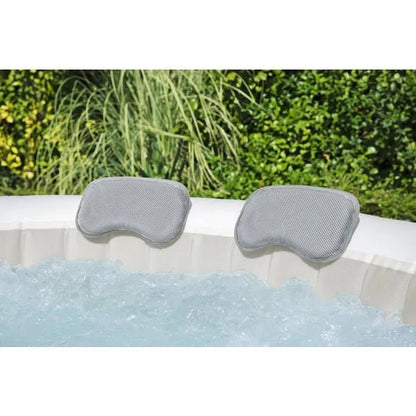 KIT TOUT INCLUS BESTWAY : spa gonflable rond 4 places et accessoires - homidiscount