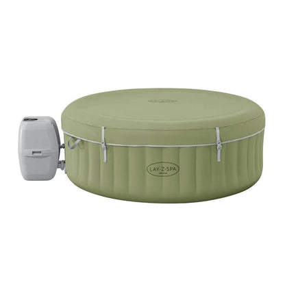 KIT TOUT INCLUS BESTWAY : spa gonflable rond 4 places et accessoires - homidiscount