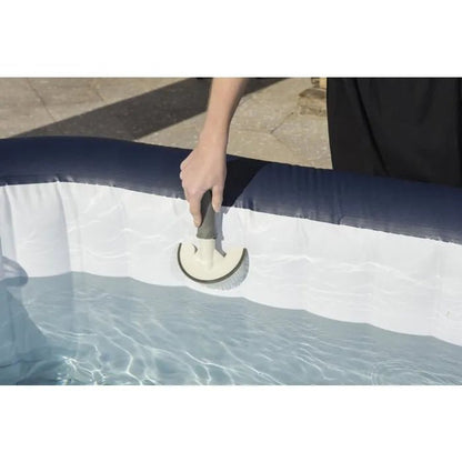 KIT TOUT INCLUS BESTWAY : spa gonflable rond 4 places et accessoires - homidiscount