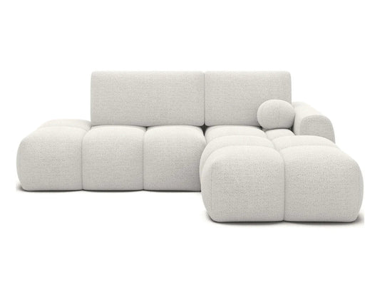 KLÉBER Canapé d’Angle Kléber - Blanc - homidiscount