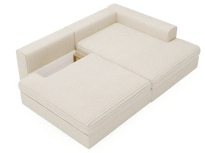 MONTPARNASSE Canapé d'angle convertible - homidiscount