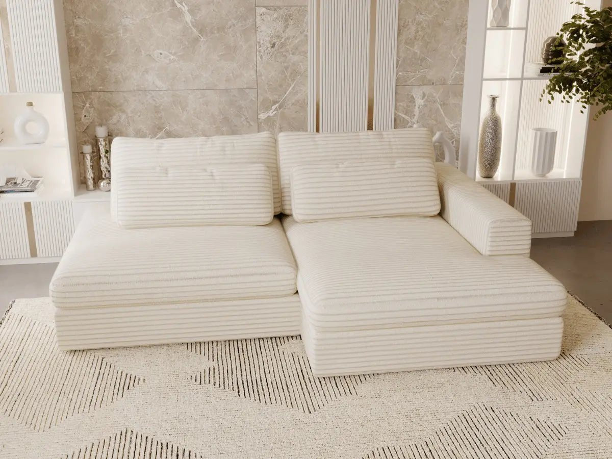 MONTPARNASSE Canapé d'angle convertible - homidiscount