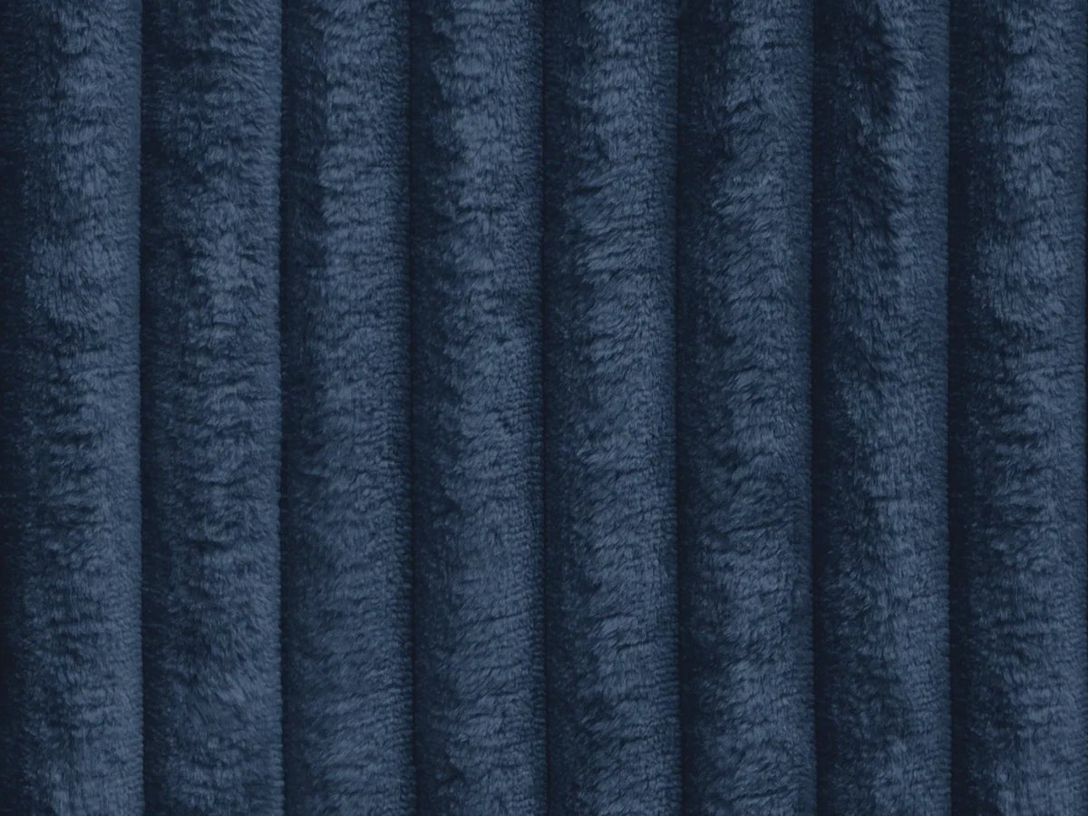 MONTPARNASSE Canapé d'angle convertible - Bleu - homidiscount