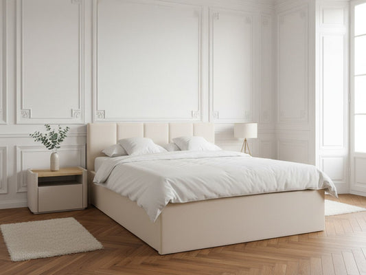 VIVARA Lit coffre VIVARA rangement XL - homidiscount